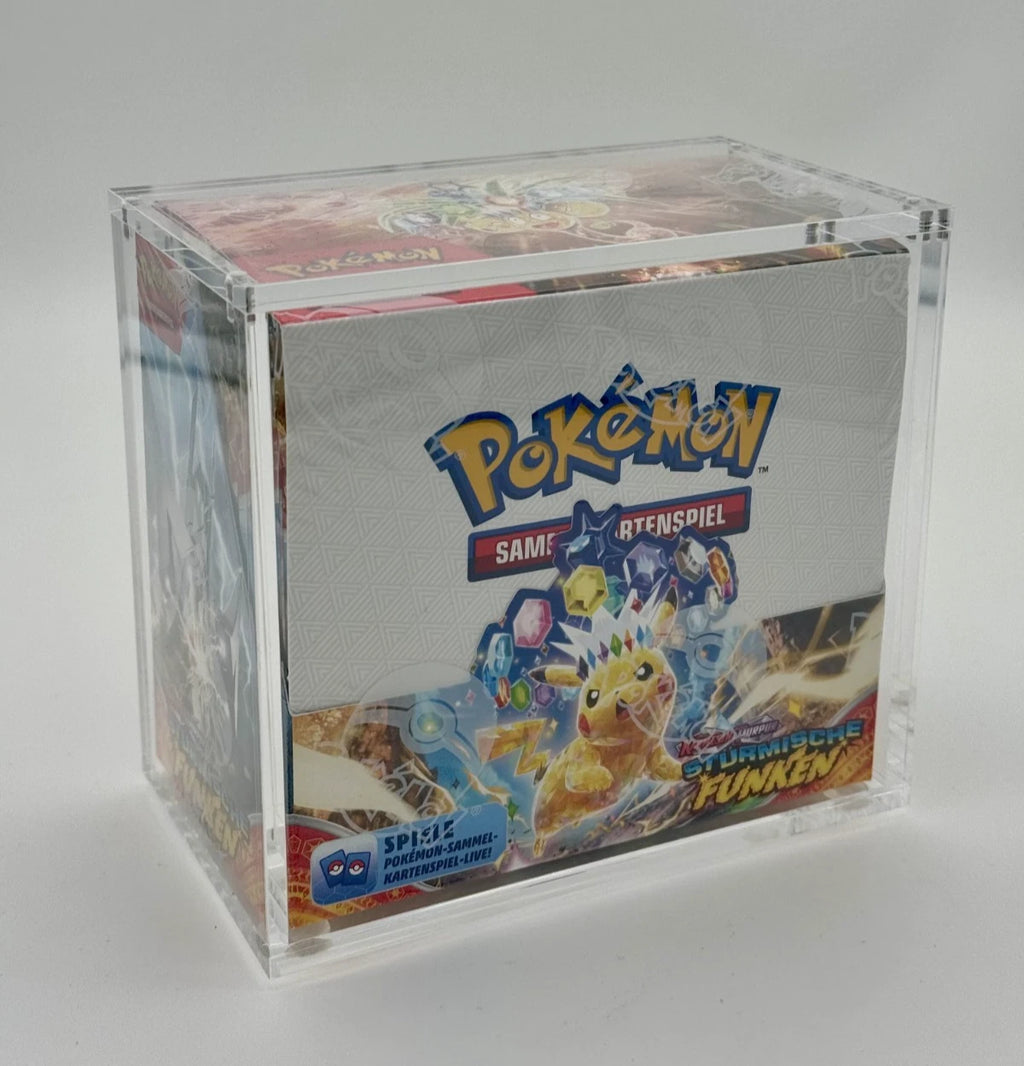 Premium Acryl Case für Pokemon 36er Display Magnetisch & Direkt aufgebaut! mit UV Schutz