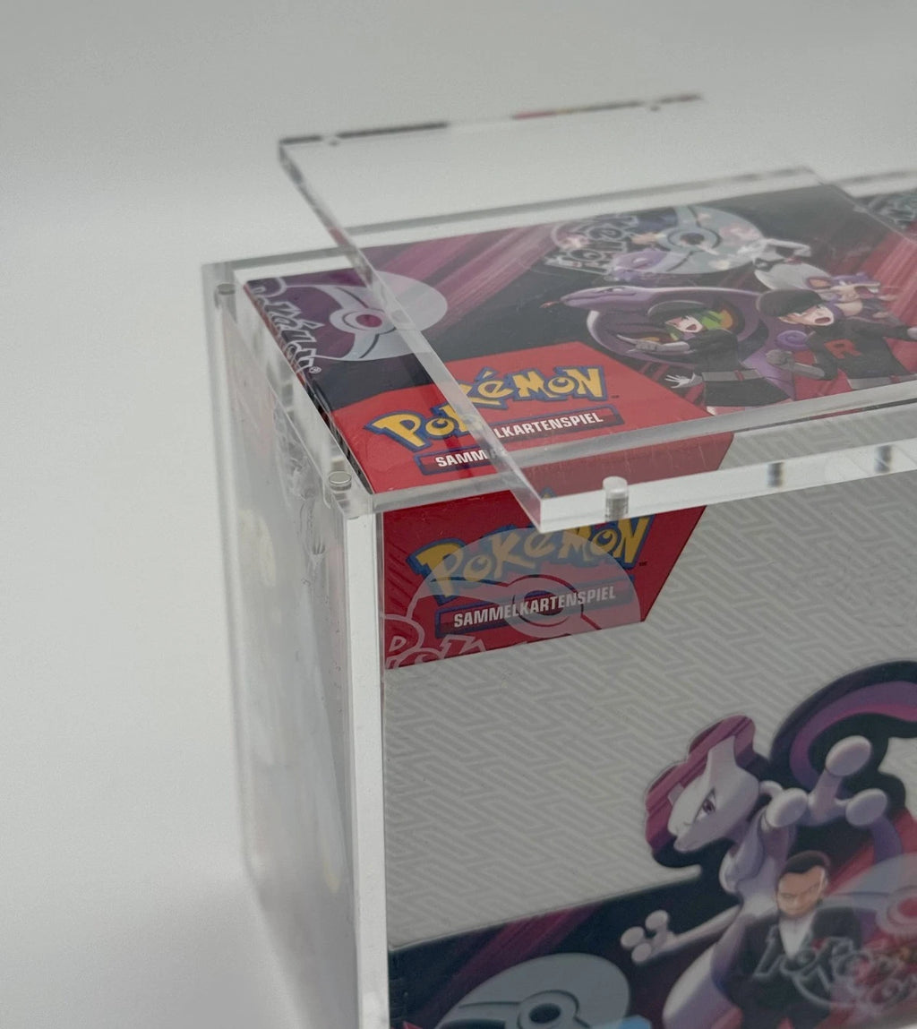 Premium Acryl Case für Pokemon 36er Display Magnetisch & Direkt aufgebaut! mit UV Schutz