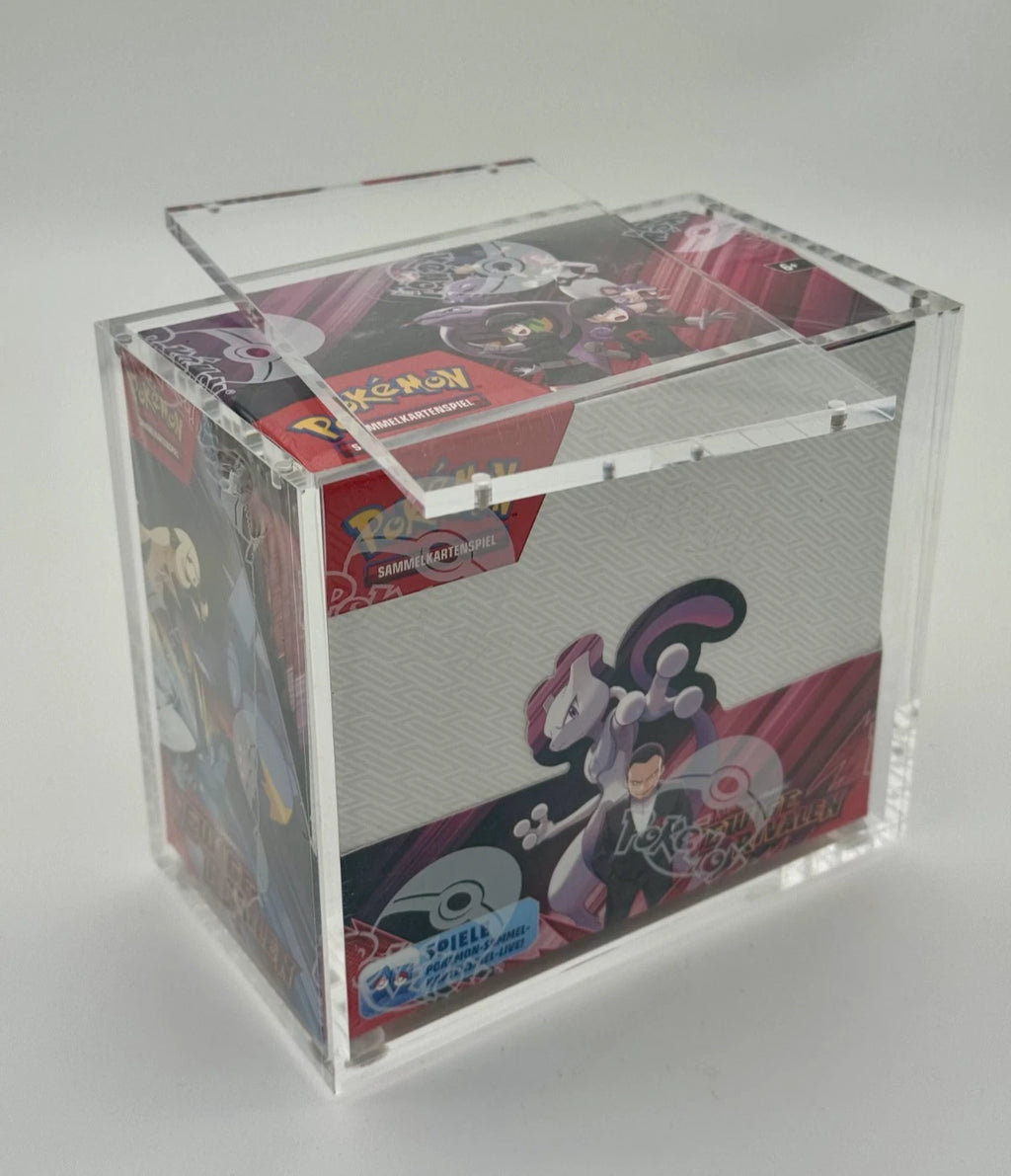 Premium Acryl Case für Pokemon 36er Display Magnetisch & Direkt aufgebaut! mit UV Schutz