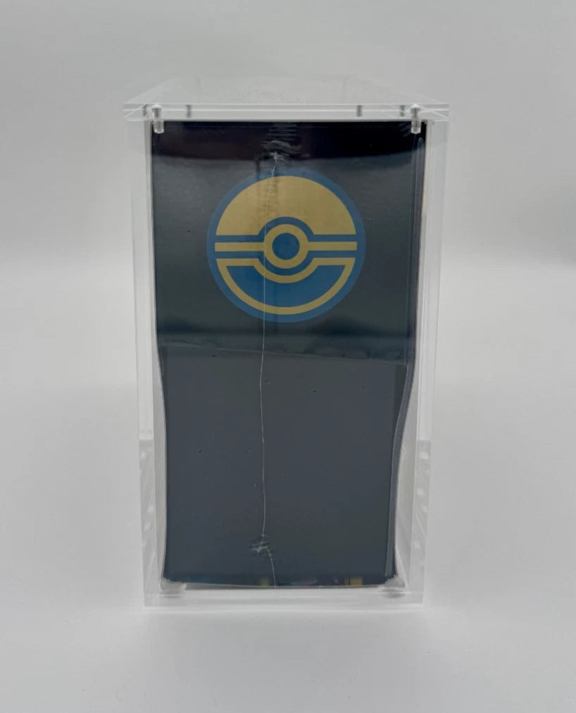 Premium Acryl Case für Pokemon Top Elite Trainer Box TTB ETB Magnetisch & Direkt aufgebaut! mit UV Schutz