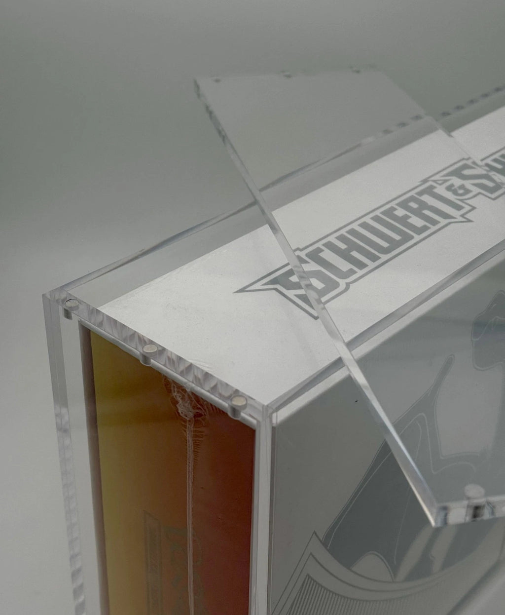 Premium Acryl Case für Pokemon Glurak UPC mit 6 Magneten & Direkt aufgebaut! mit UV Schutz