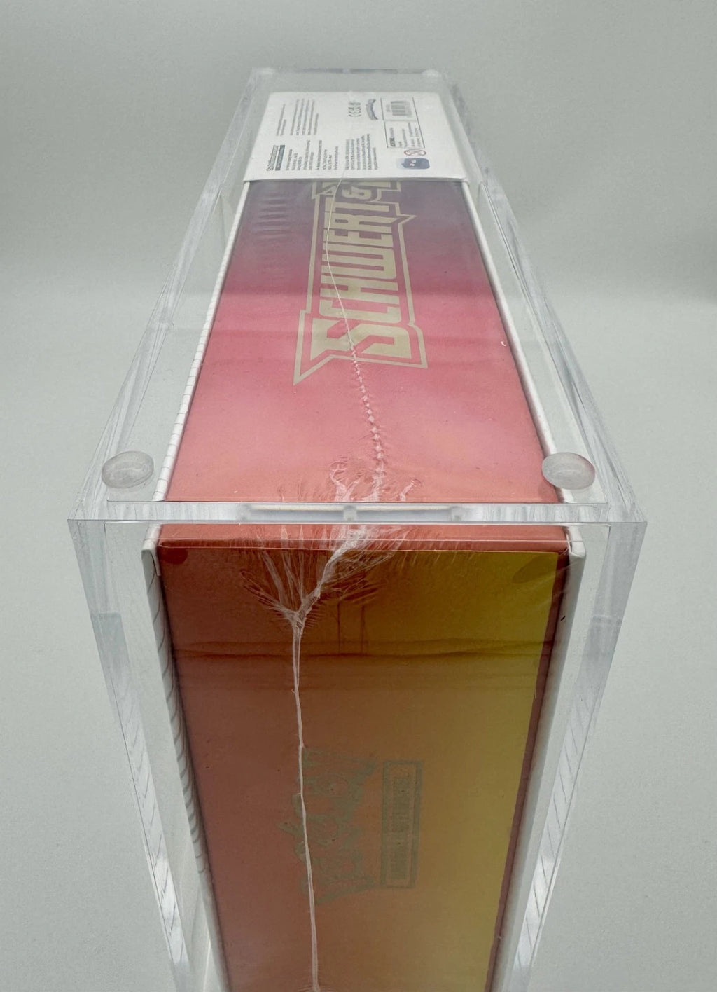 Premium Acryl Case für Pokemon Glurak UPC mit 6 Magneten & Direkt aufgebaut! mit UV Schutz