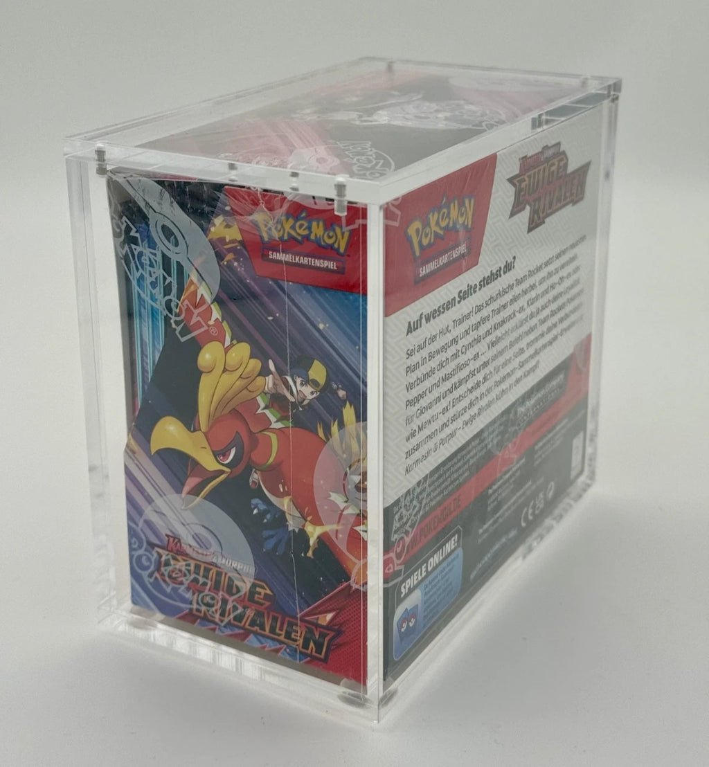 Premium Acryl Case für Pokemon 36er Display Magnetisch & Direkt aufgebaut! mit UV Schutz