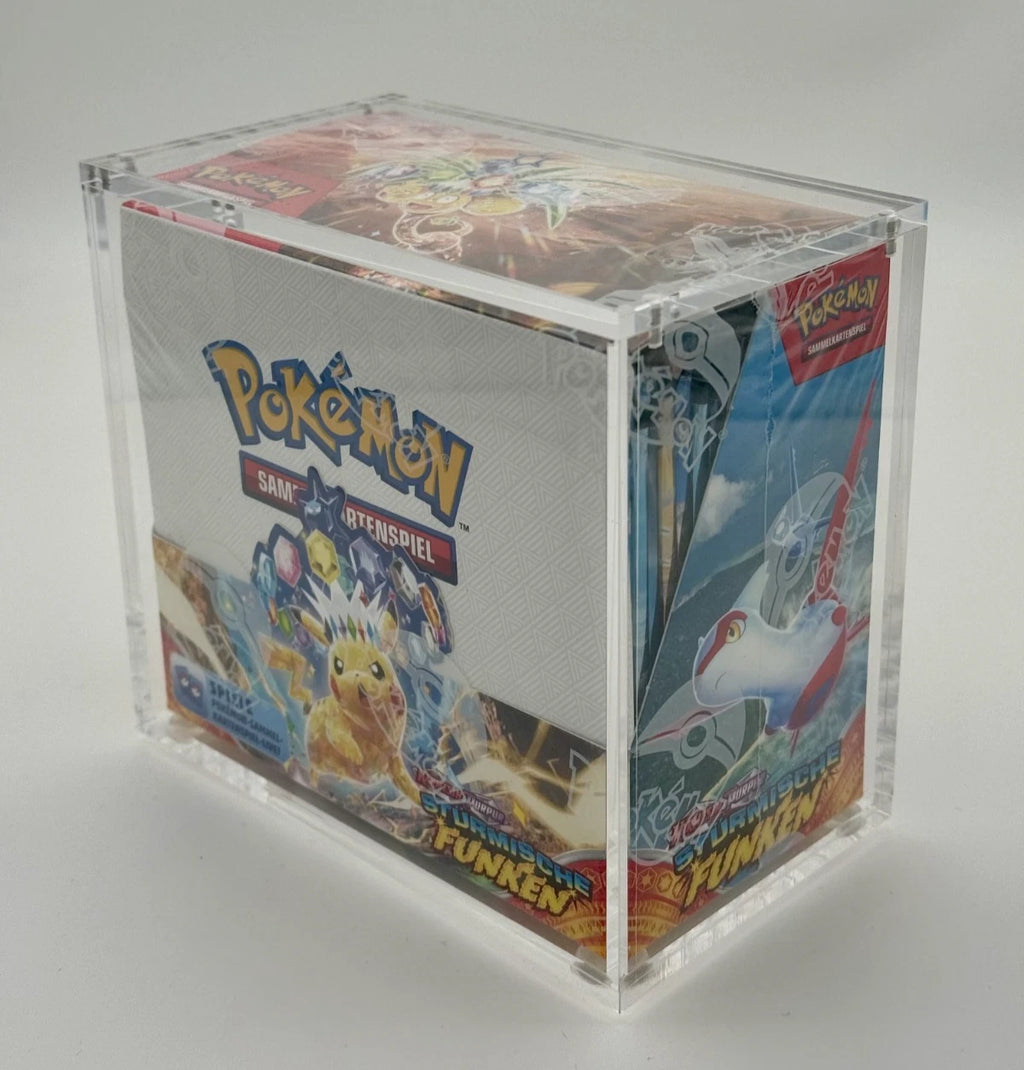 Premium Acryl Case für Pokemon 36er Display Magnetisch & Direkt aufgebaut! mit UV Schutz