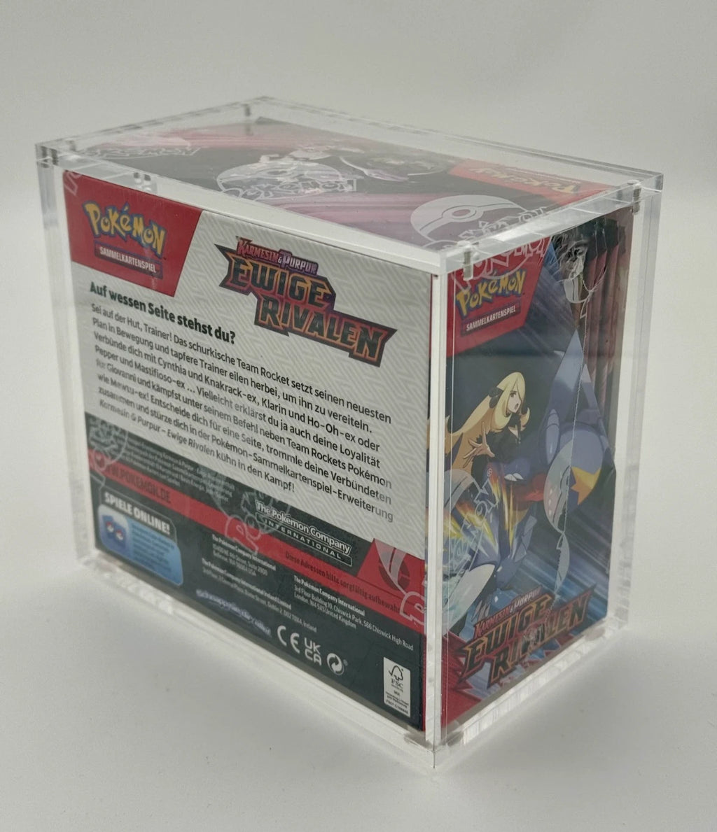 Premium Acryl Case für Pokemon 36er Display Magnetisch & Direkt aufgebaut! mit UV Schutz