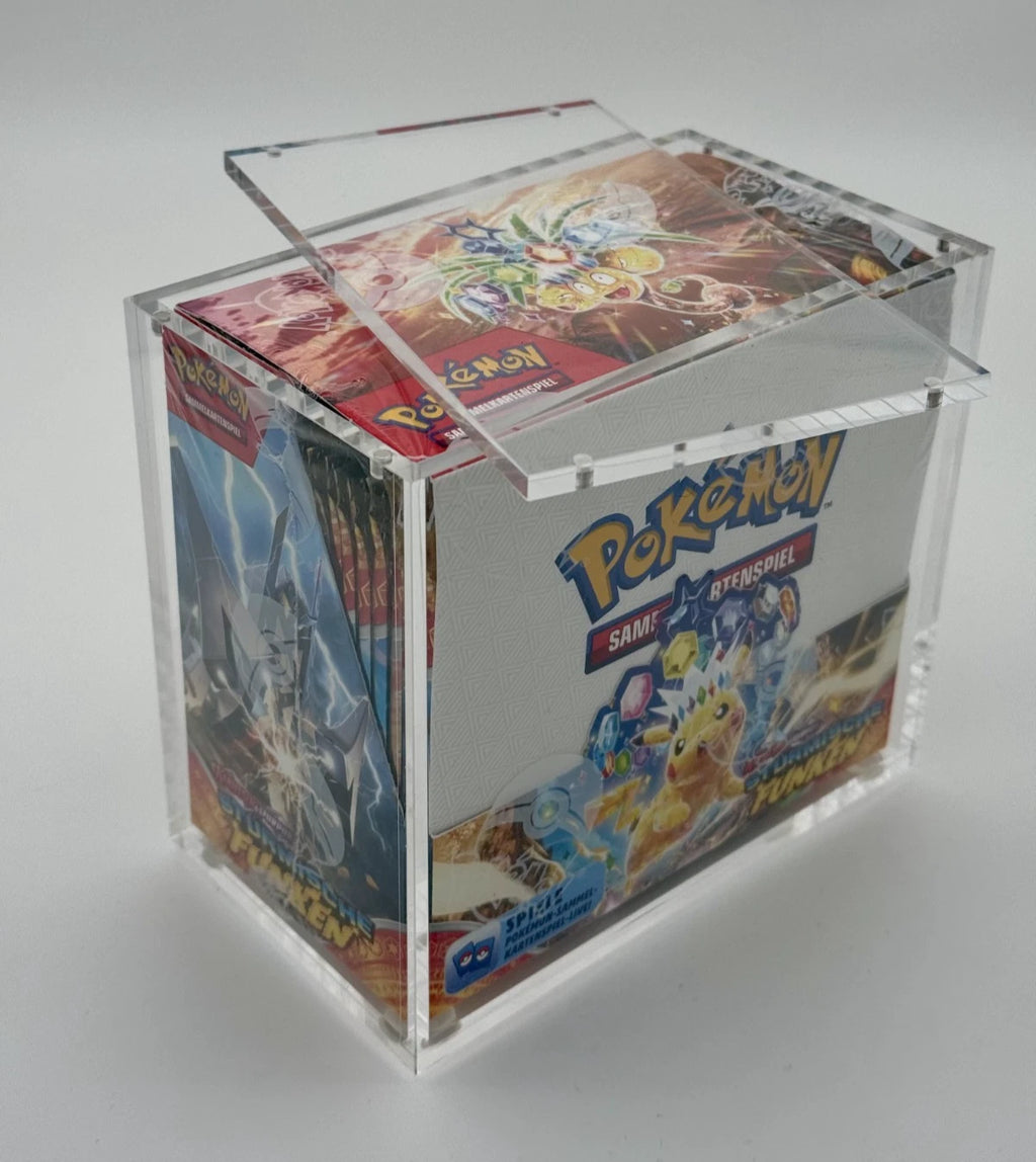 Premium Acryl Case für Pokemon 36er Display Magnetisch & Direkt aufgebaut! mit UV Schutz