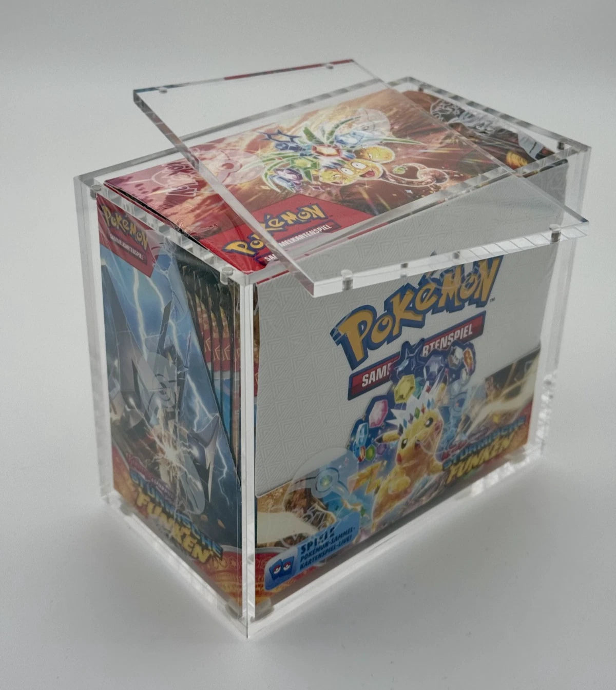 Premium Acryl Case für Pokemon 36er Display Magnetisch & Direkt aufgebaut! mit UV Schutz
