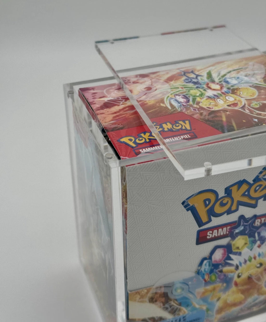 Premium Acryl Case für Pokemon 36er Display Magnetisch & Direkt aufgebaut! mit UV Schutz